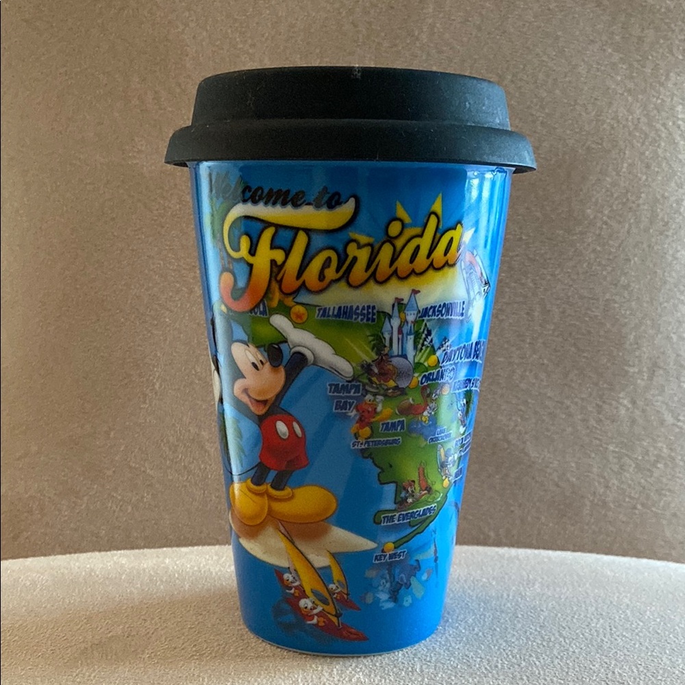 Disney Theme Ceramic Travel Mug